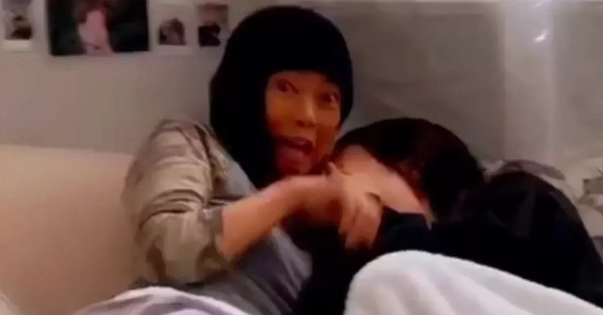 A TikTok trend caused this man to walk in naked on his girlfriend's mom