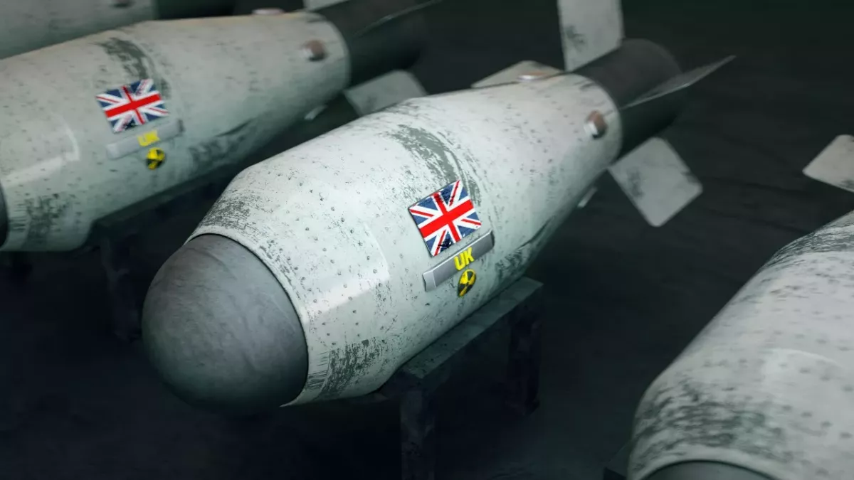 UK nuclear missiles spotted in transit on a highway