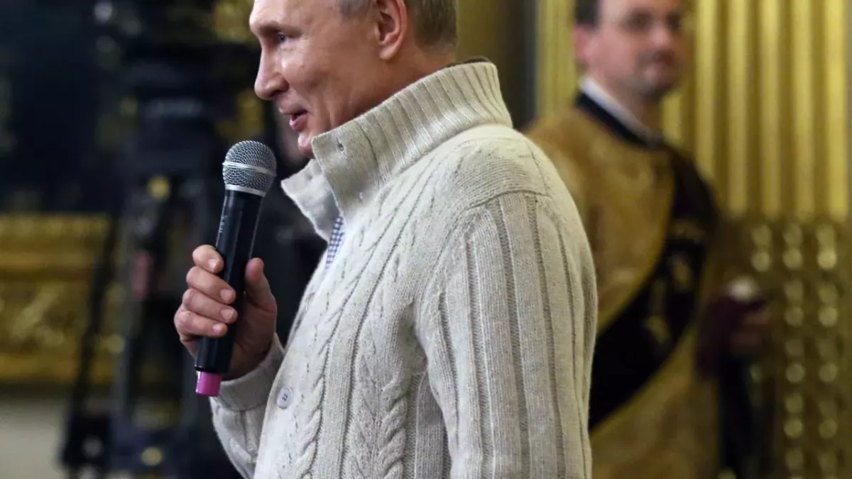 Vladimir Putin's health questioned again after constant coughing during New Year's Eve speech