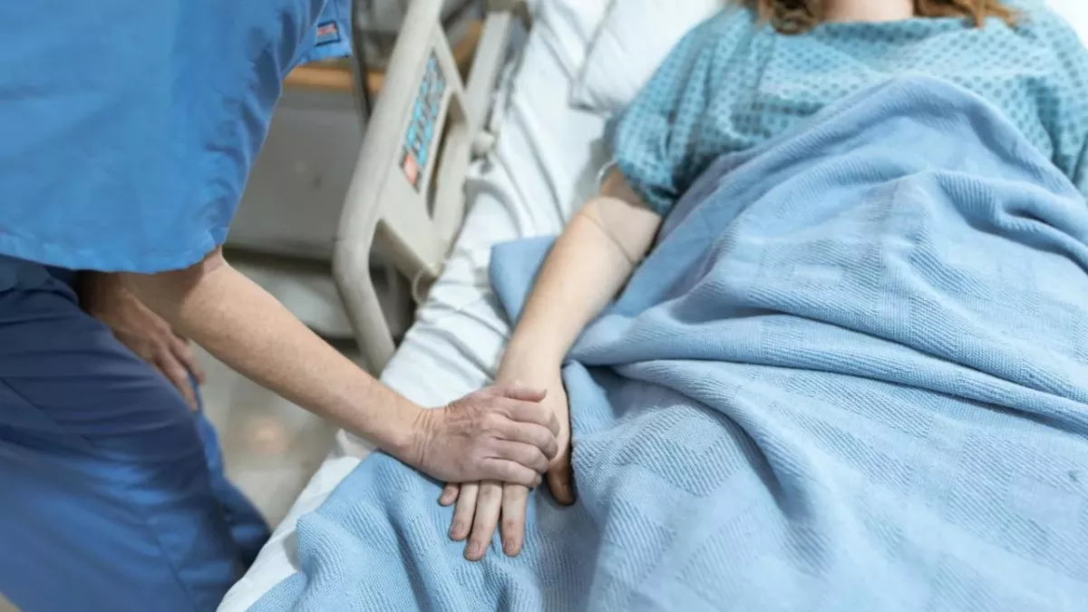 'death stare' nurse phenomenon about to die