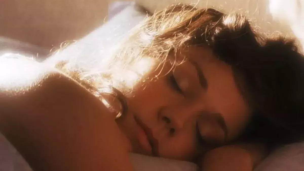 sleeping with the lights on