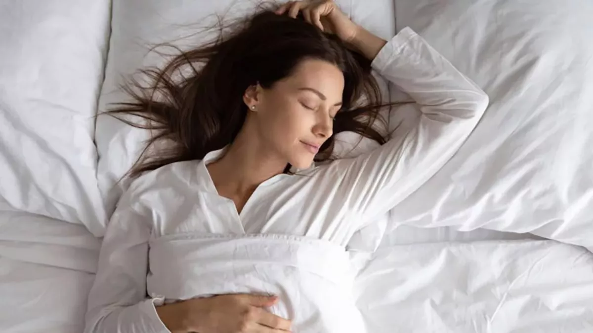 Sleeping woman
