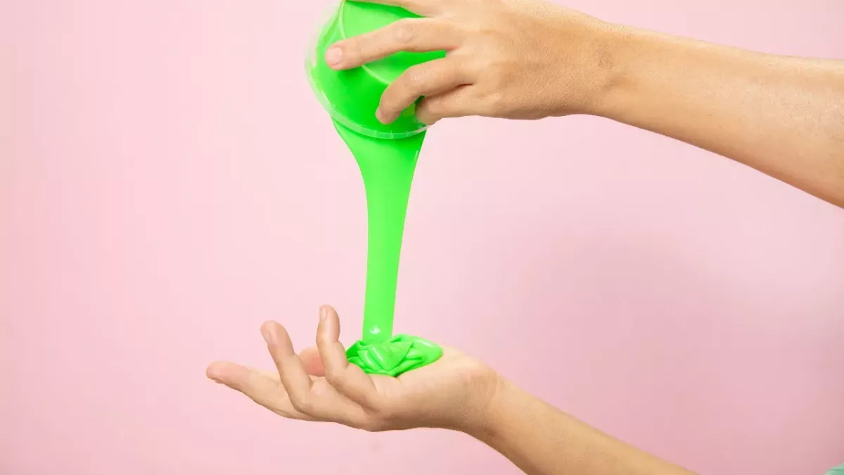 What does having green discharge mean? 