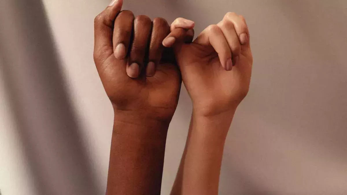 Two hands 