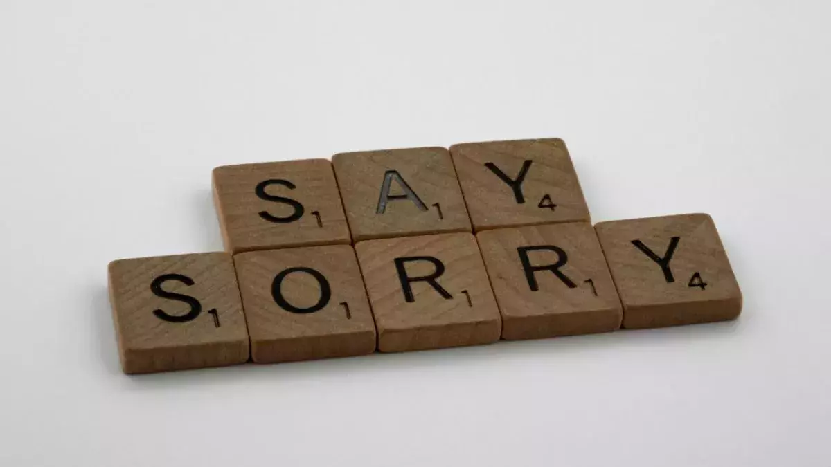 5 types of apology language