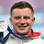 Adam Peaty silver medal Paris olympics