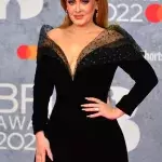 Adele at the Brits Awards 2022