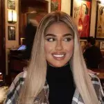 Anna Vakili rushed to A&E with burning red rashes all over her body