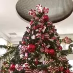 Celebrities' Christmas trees