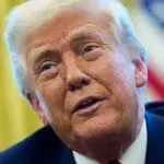 Donald Trump attends UFC 314 Miami granddaughter awkward encounter caught camera