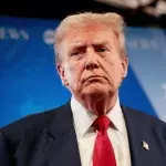 Donald Trump gigantic naked statue erected Las Vegas