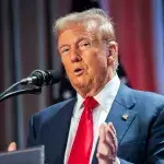 Donald Trump granddaughter Kai goes viral TikTok dance private jet YMCA