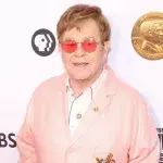 Elton John partially blind