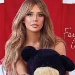 Faye Winter strips naked and hides behind a Teddy for PETA’s latest campaign