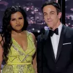Mindy Kaling and B.J. Novak were co-presenters at Emmys 2022 