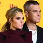 Robbie Williams and Ayda Field