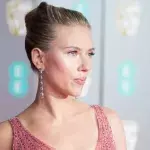 Scarlett Johansson at the BAFTA's in London