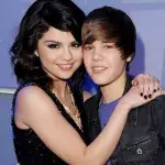 Justin Bieber and Selena Gomez in 2010