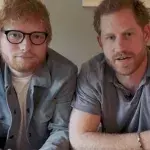 Ed Sheeran Visits Prince Harry’s Home