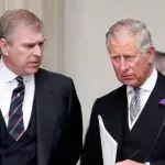 Prince Charles and Prince Andrew