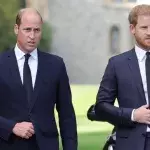 Prince William Prince Harry uncle funeral