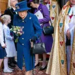 Queen uses walking stick for first to attend Westminster Abbey Service