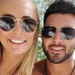 Love Island winners Liam and Millie