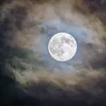 astronomical events December full moon winter solstice shooting star shower