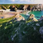 Human bones Dunraven Bay