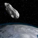 Massive asteroid soon to graze by earth in a few days