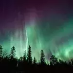 northern lights green aurora borealis science sky