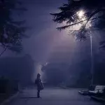 A supposed UFO spotted emitting strange frog-shaped smoke