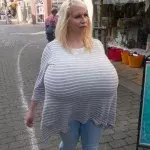 At 5 Stone, This German Model Claims to Have the World’s Largest Breasts
