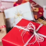 Christmas gifts presents wrapping paper