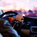music listening driving car radio