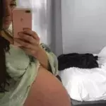 She became a mother of 3 in less than a year.