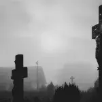 What is believed to be the only witch's grave in Scotland can only be found under special conditions