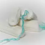 This is why you should not flush a tampon down the toilet