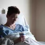 woman sick flu symptoms pneumonia
