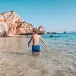 woman walking beach Maine quicksand tips tricks 