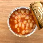 Aldi customer in horror after finding something unusual in her baked beans: ' Is that a snake...'