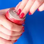 Here's how to open a soda can without ruining your nails