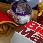 McDonald's customer McChicken Burger metal rod