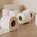 toilet paper stored refrigerator 