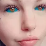 Addicted To Tattoos: She Tattooed Her Eyeballs And Ended Up Blind 