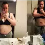 Blogger Chantelle Donnelly shames her postpartum body.