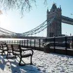 Parts of the UK covered in snow after unexpected heavy snowfall