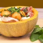 Recipe Melon Ham Mozzarella