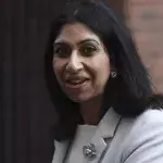 Suella Braverman 24/7 security 