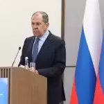 Vladimir Putin's foreign minister says Russia is ready to negotiate with the west